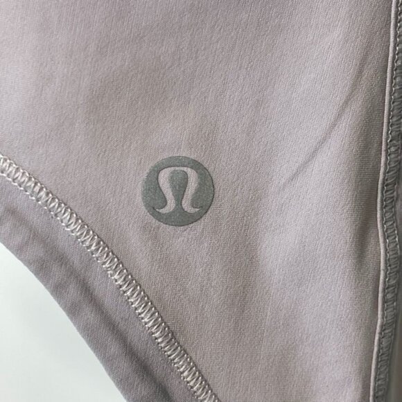 Lululemon Sculpt Tank Top Mauve Gray Mesh Back Ventilated Running Yoga Size 6 - Picture 7 of 8